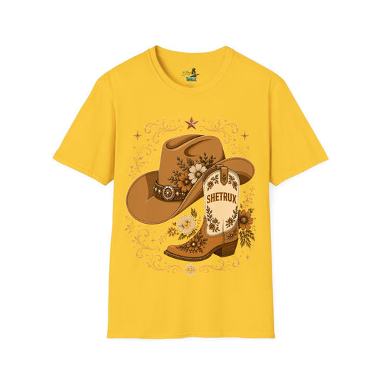 SheTrux Hat Boot Brown - T-Shirt - Multiple Colors
