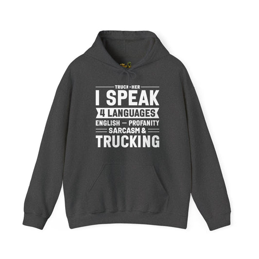 I Speak 4 Languages - Hoodie - Multiple Colors