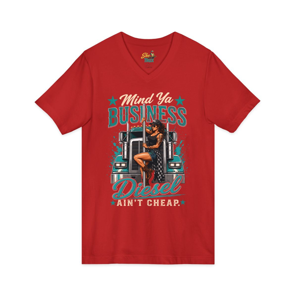 Mind Ya Business - V-Neck - Multiple Colors