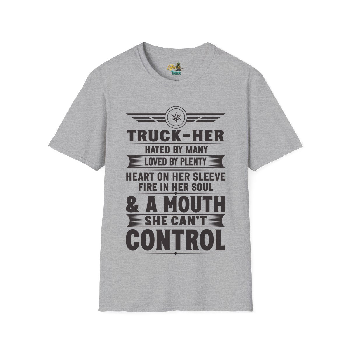 A Mouth She Can't Control - T-Shirt - Multiple Colors