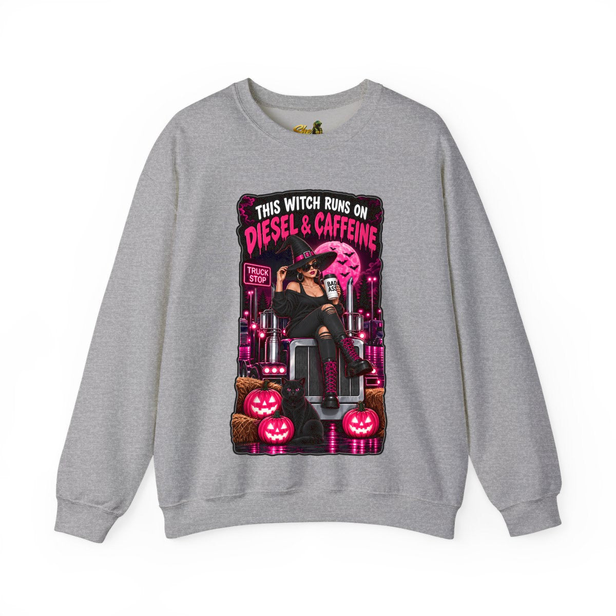 Halloween - Diesel and Caffeine - Sweatshirt - Multiple Colors