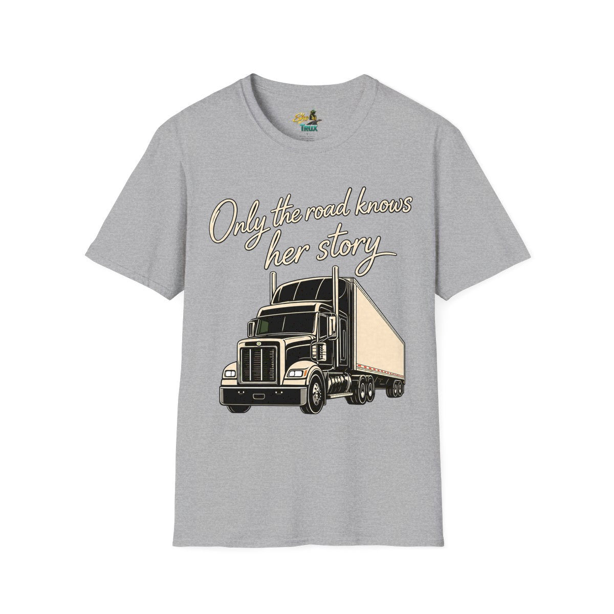 Only The Road Knows Her Story - T-Shirt - Multiple Colors