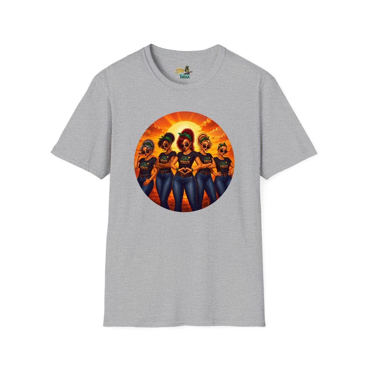 SheTrux Women Sunset - T-Shirt - Multiple Colors