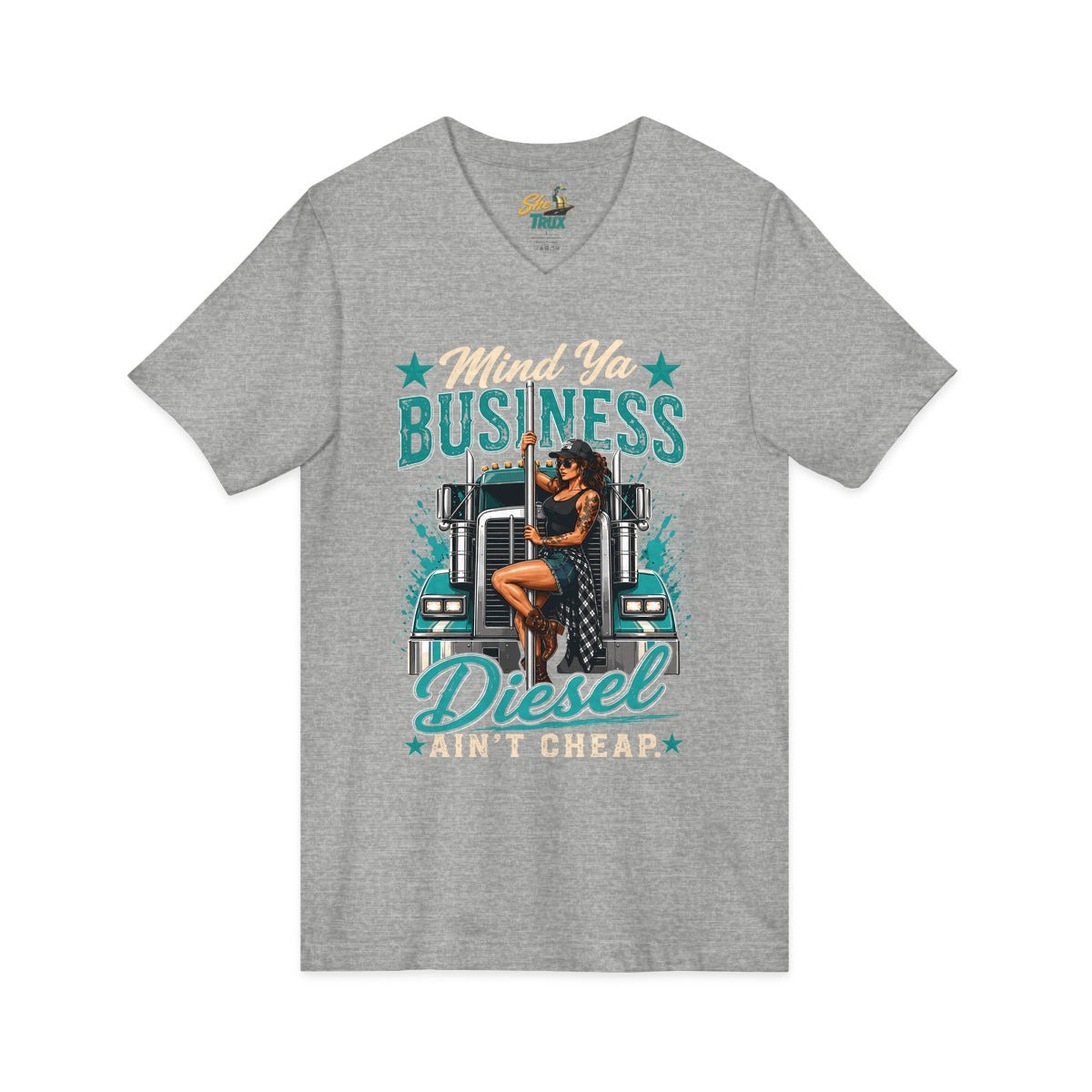 Mind Ya Business - V-Neck - Multiple Colors
