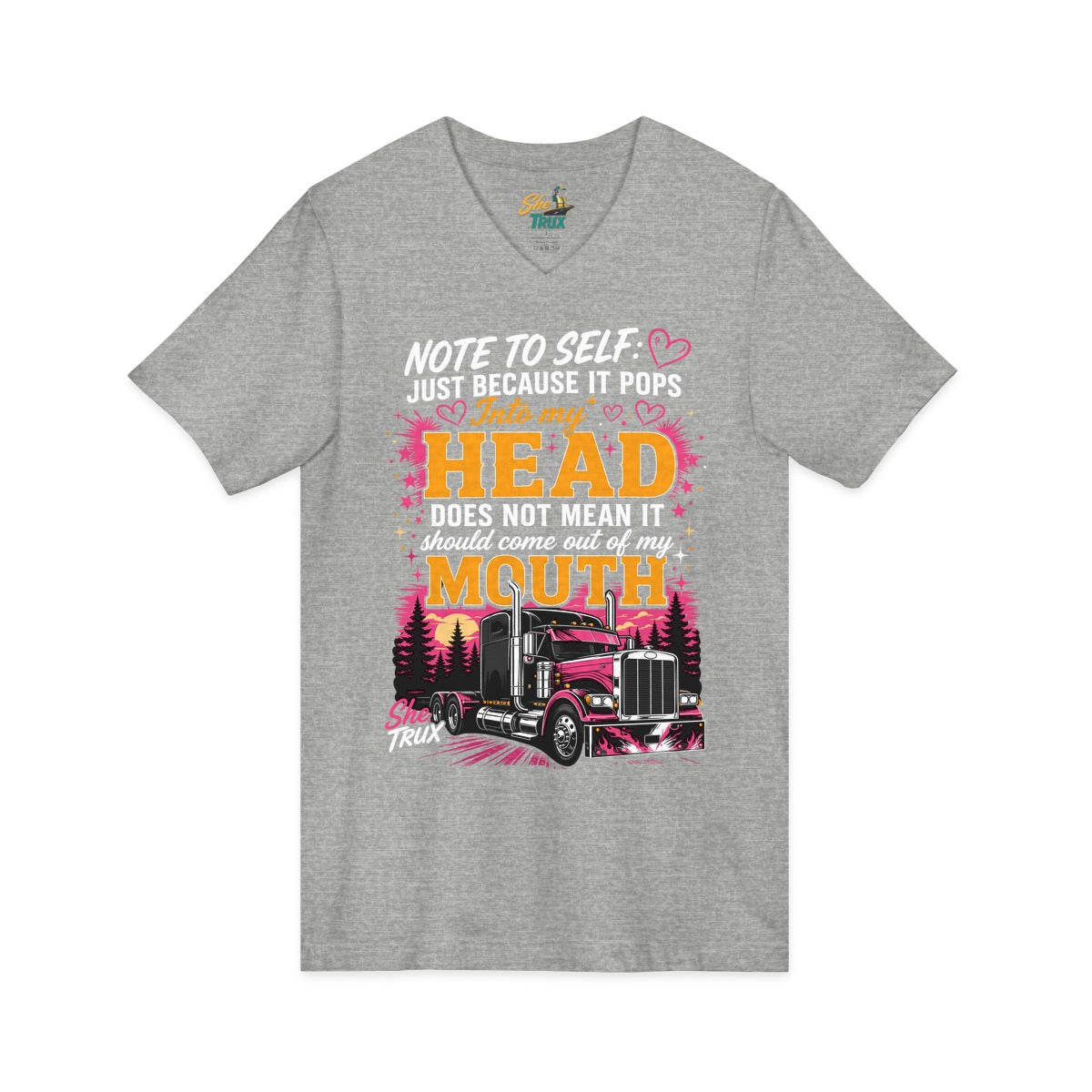 Pops In My Head - V-Neck - Multiple Colors