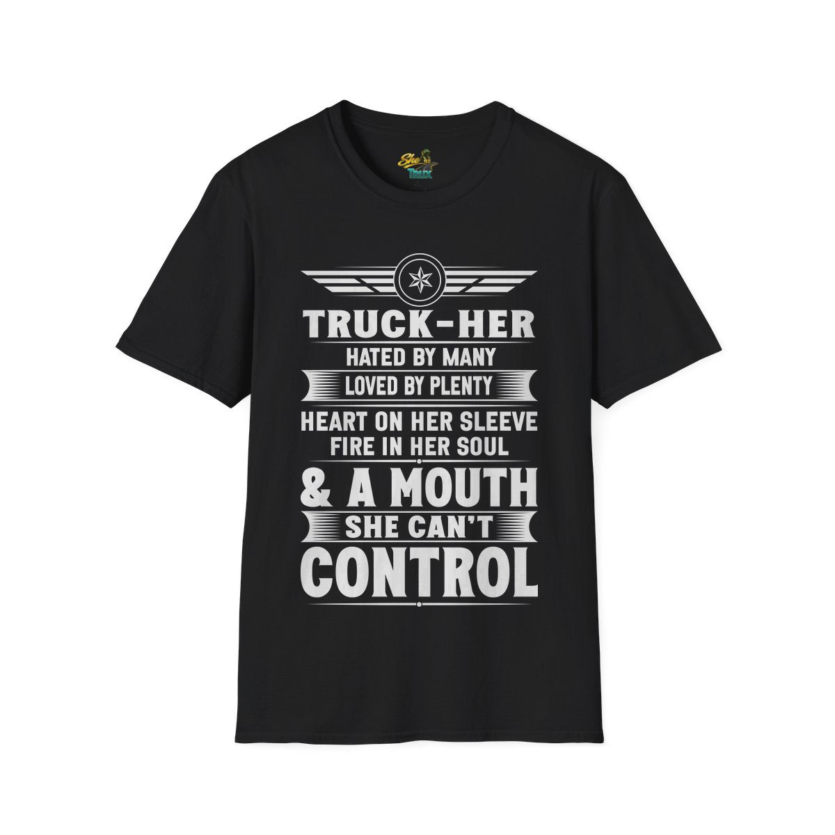 A Mouth She Can't Control - T-Shirt - Multiple Colors