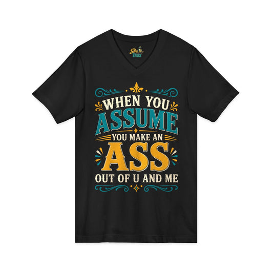 Assume - V-Neck - Multiple Colors