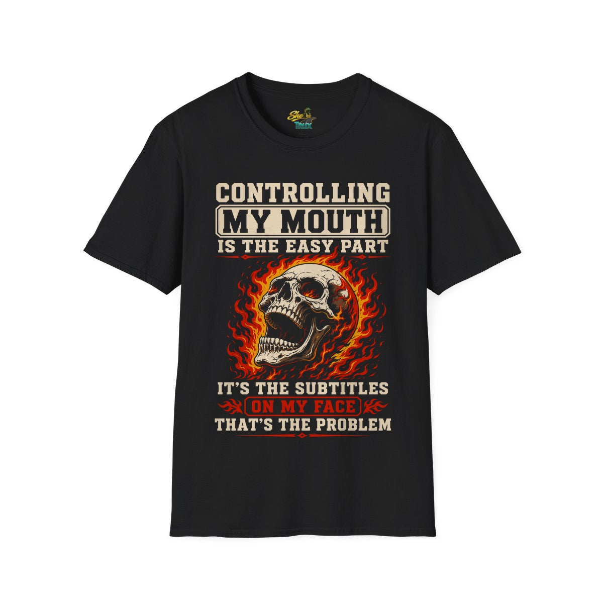 Controlling My Mouth - T-Shirt - Multiple Colors