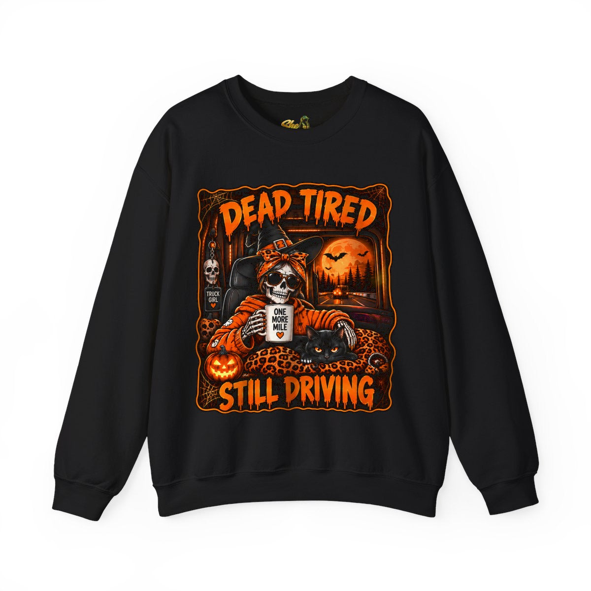 Halloween - Dead Tired, Still Driving - Sweatshirt - Multiple Colors