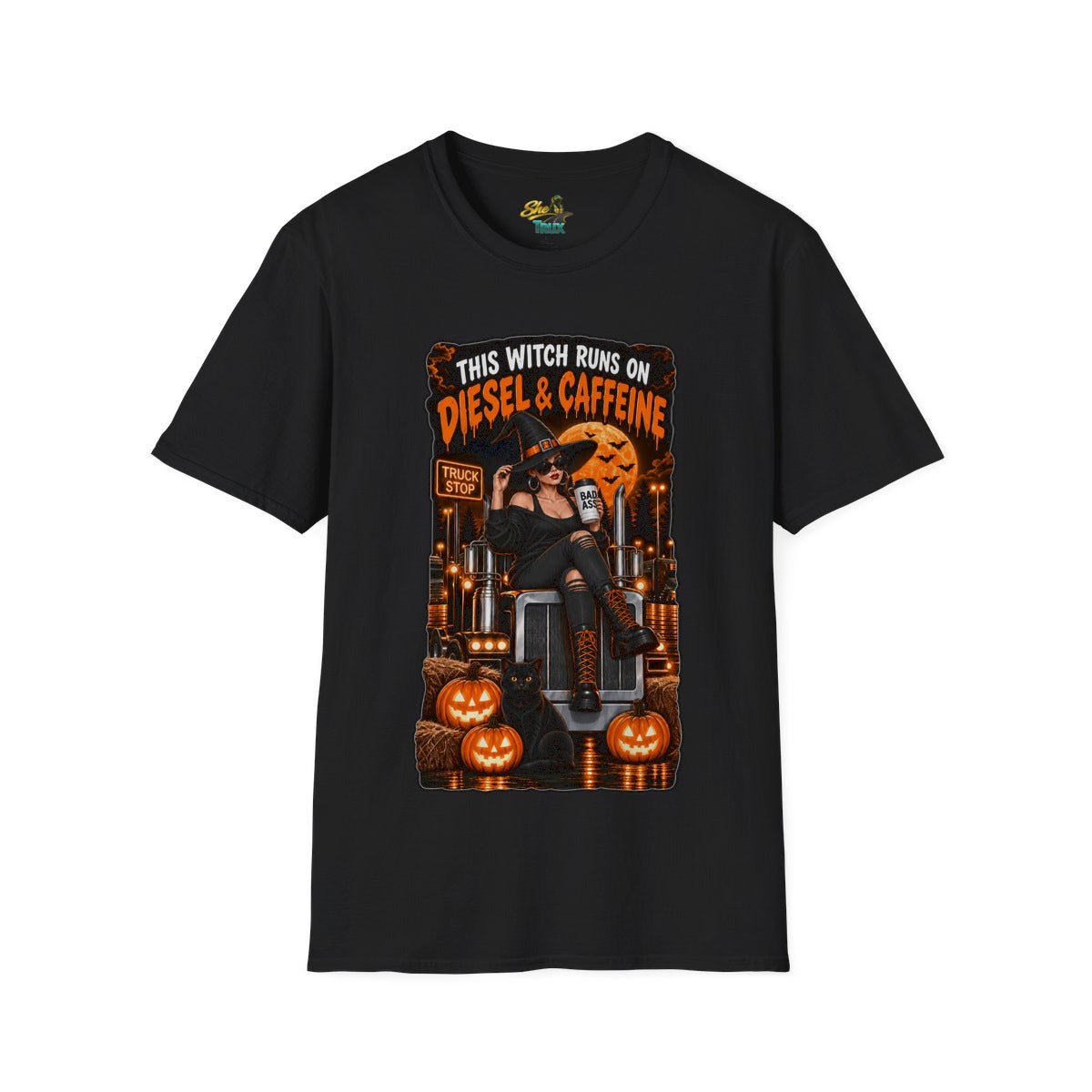 Halloween - Diesel and Caffeine - T-Shirt - Multiple Colors