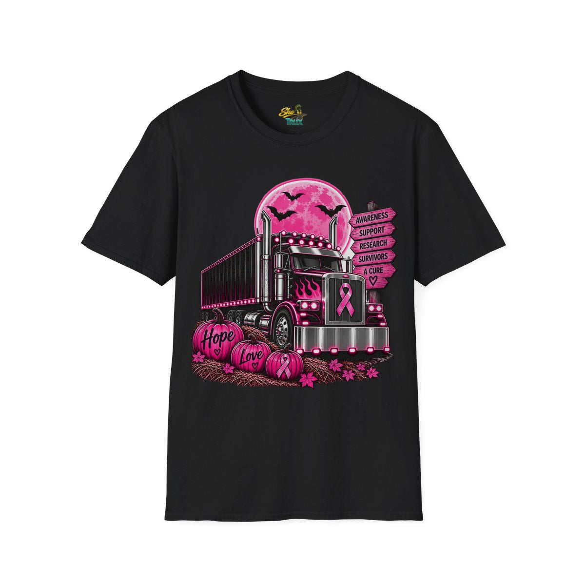 Halloween - Hope, Love, Awareness - T-Shirt - Multiple Colors