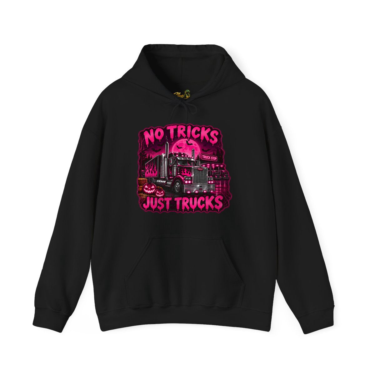 Halloween - No Tricks Just Trucks - Hoodie - Multiple Colors