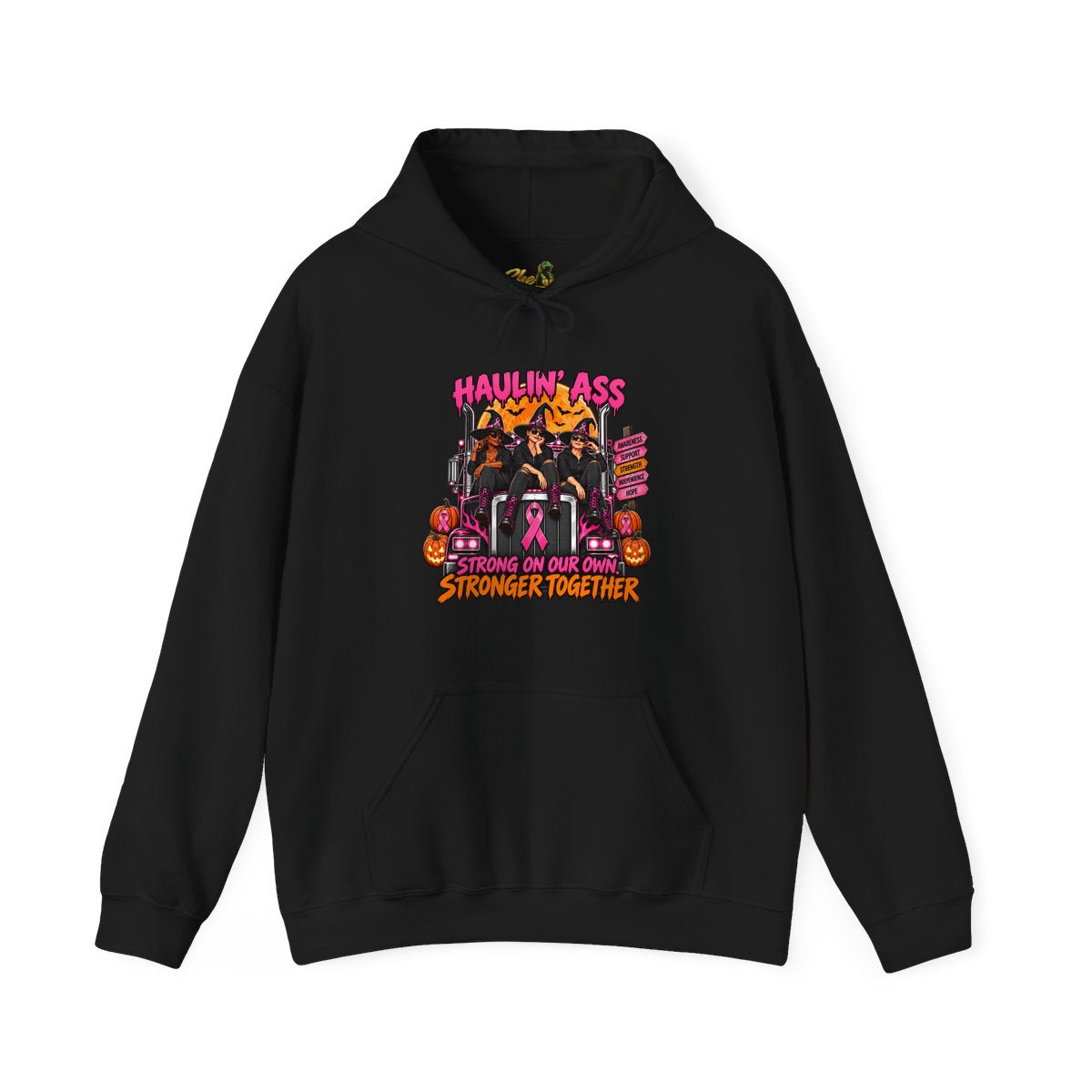 Halloween - Haulin' Ass, Stronger Together - Hoodie - Multiple Colors