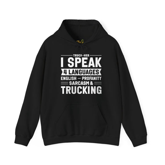 I Speak 4 Languages - Hoodie - Multiple Colors