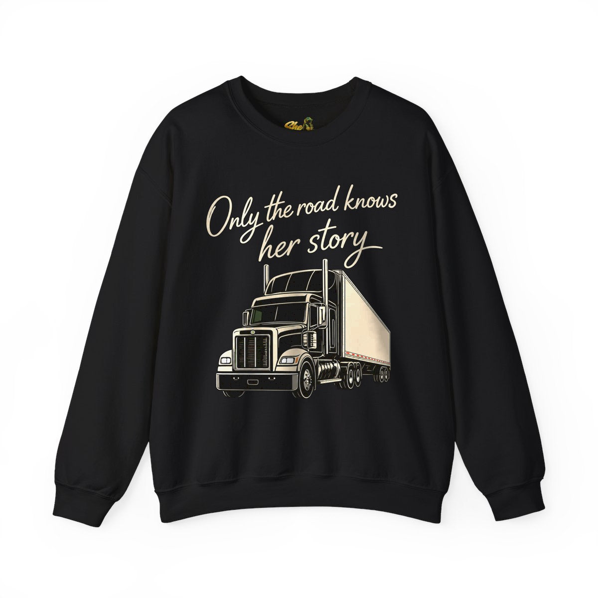 Only The Road Knows Her Story - Sweatshirt - Multiple Colors