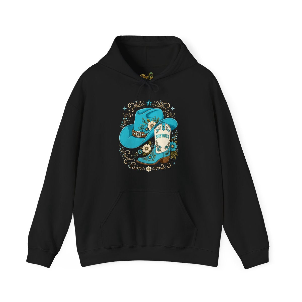 SheTrux Hat Boot Blue - Hoodie - Multiple Colors