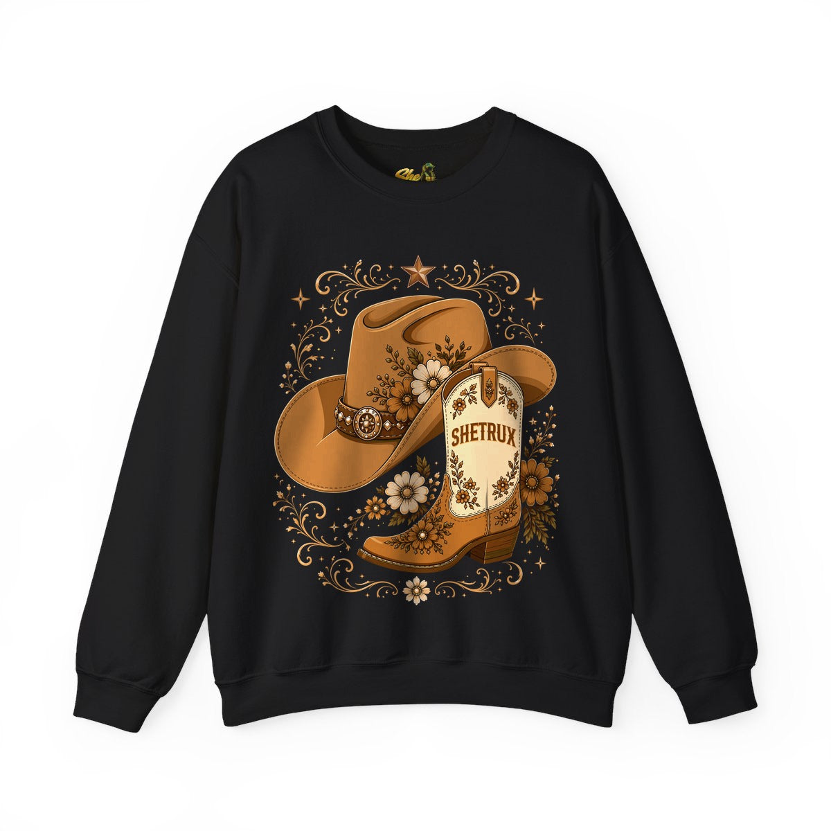 SheTrux Hat Boot Brown - Sweatshirt - Multiple Colors