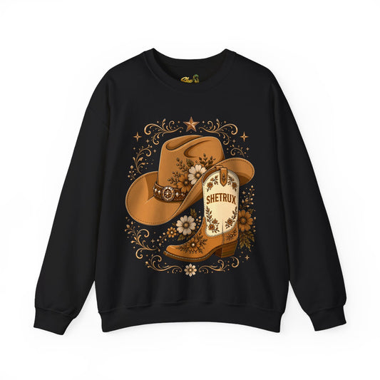 SheTrux Hat Boot Brown - Sweatshirt - Multiple Colors