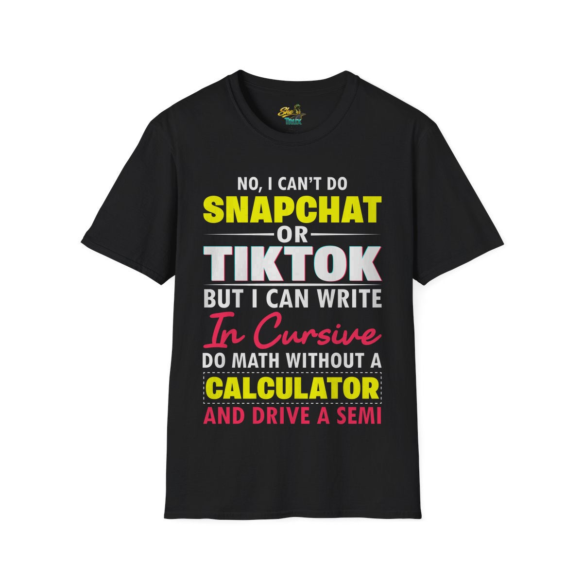 Snapchat Tiktok - T-Shirt - Multiple Colors