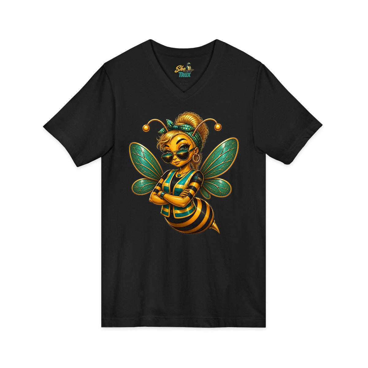 SheTrux Bee Blonde - V-Neck - Multiple Colors