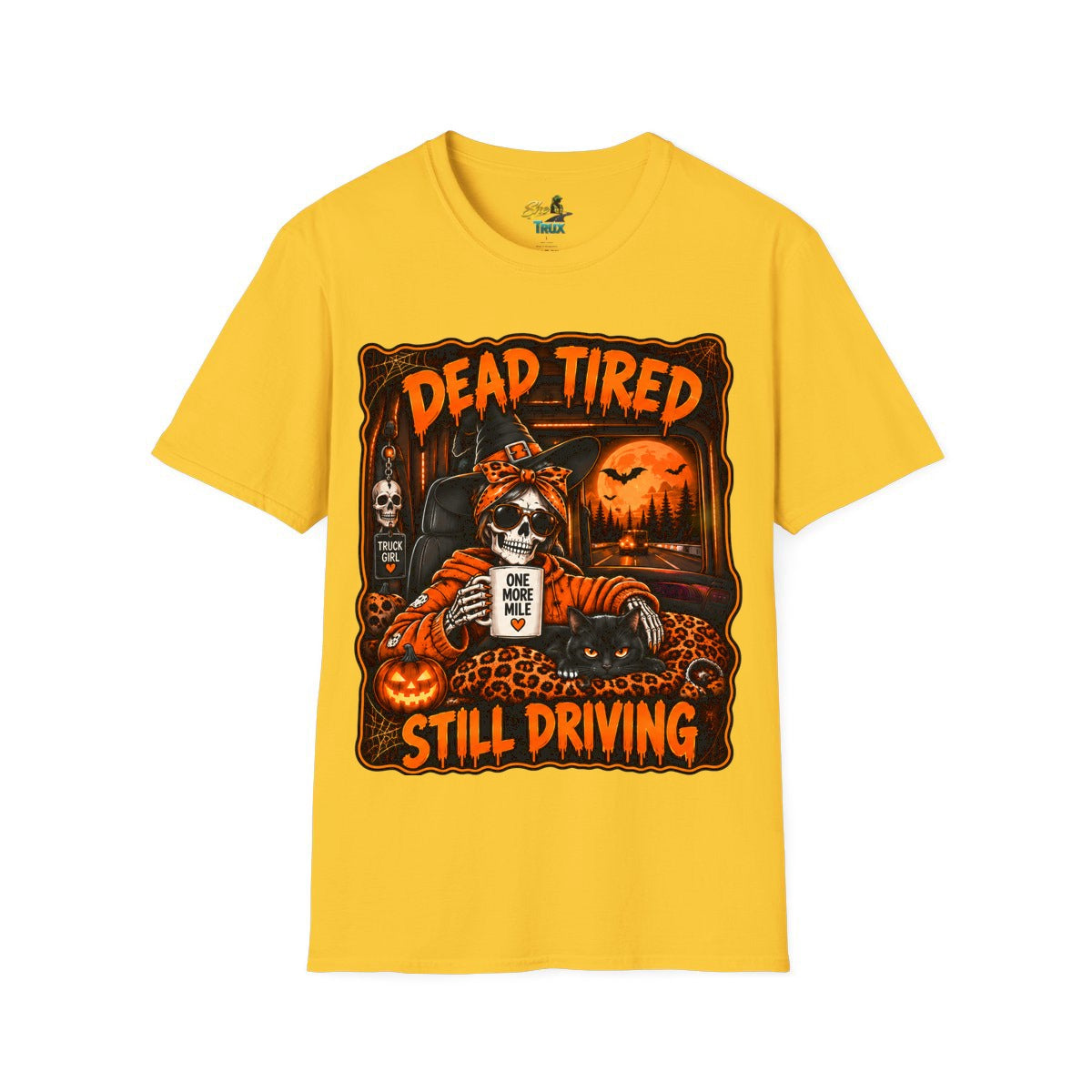 Halloween - Dead Tired, Still Driving - T-Shirt - Multiple Colors