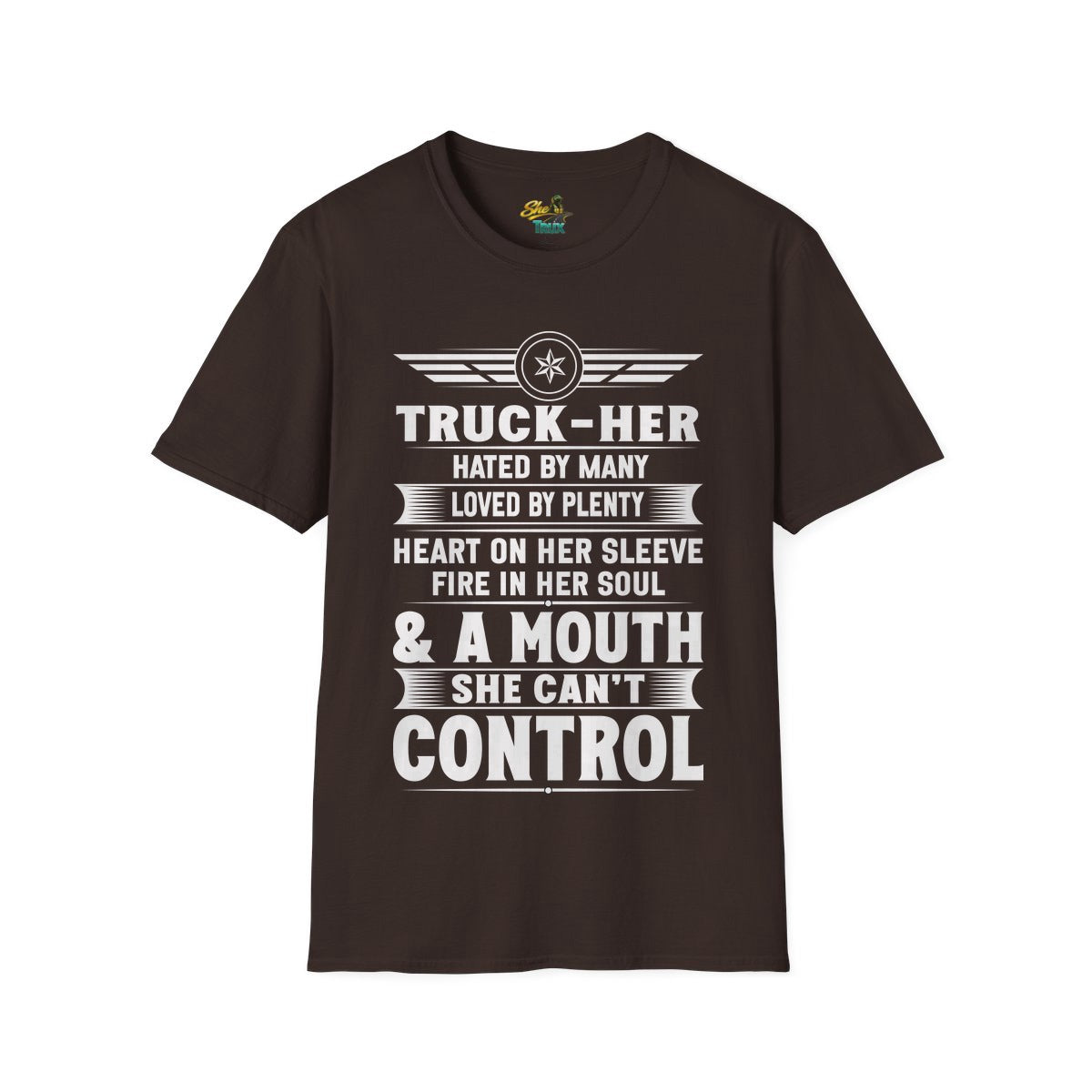 A Mouth She Can't Control - T-Shirt - Multiple Colors