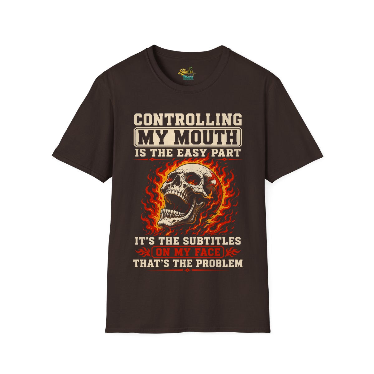 Controlling My Mouth - T-Shirt - Multiple Colors