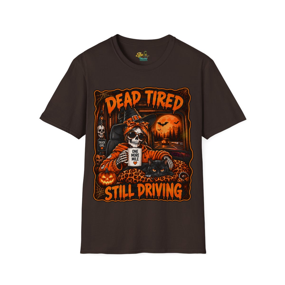 Halloween - Dead Tired, Still Driving - T-Shirt - Multiple Colors