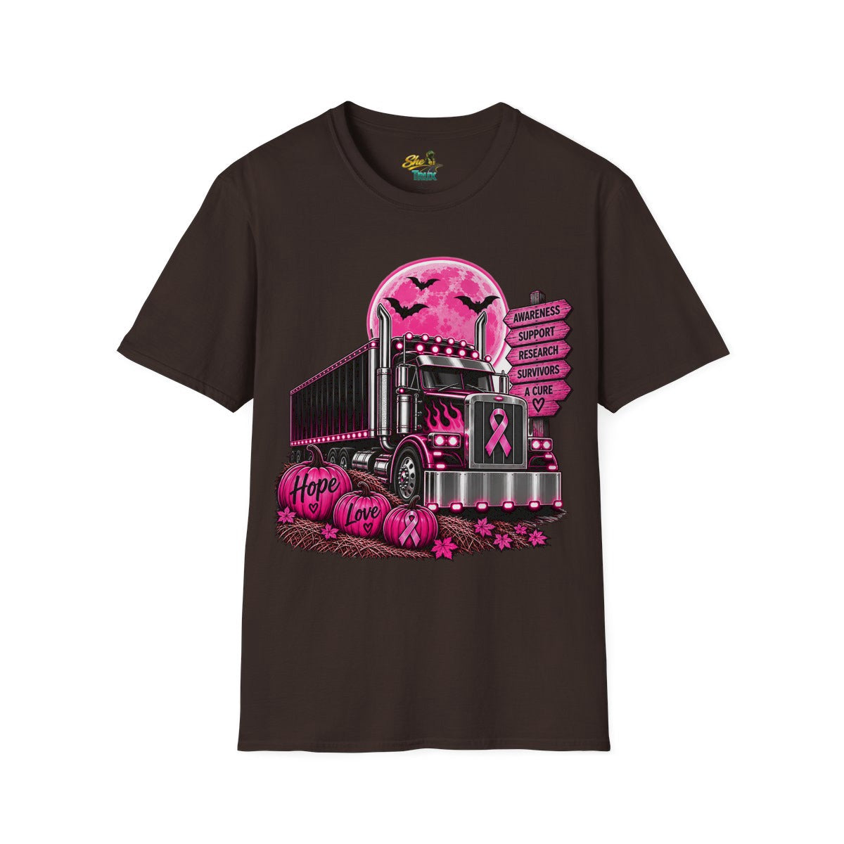 Halloween - Hope, Love, Awareness - T-Shirt - Multiple Colors