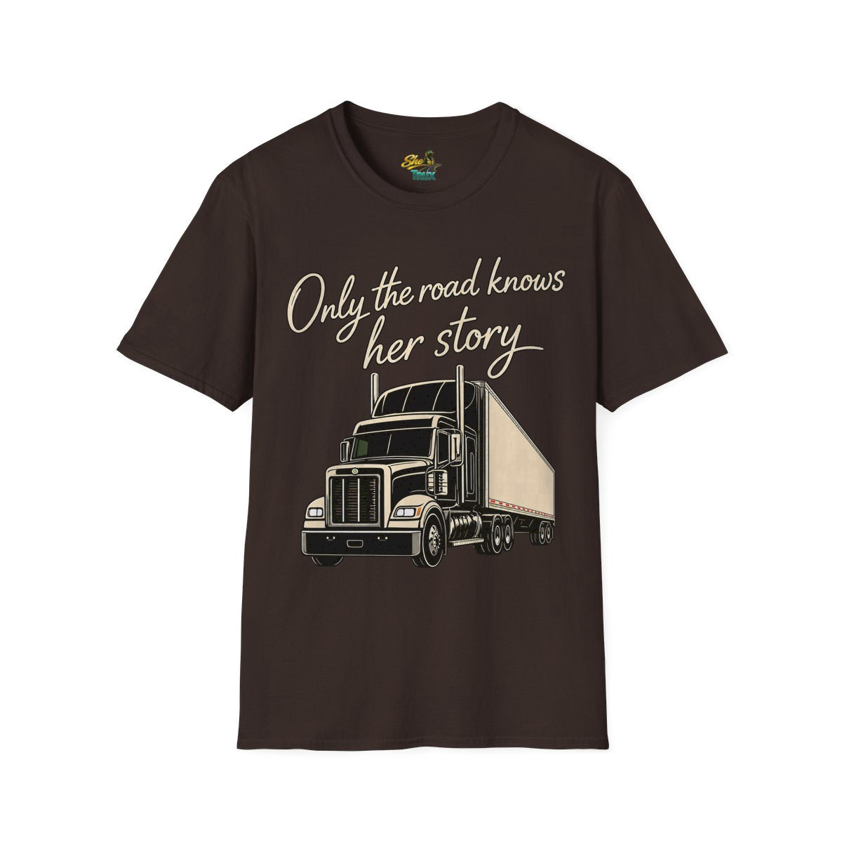 Only The Road Knows Her Story - T-Shirt - Multiple Colors