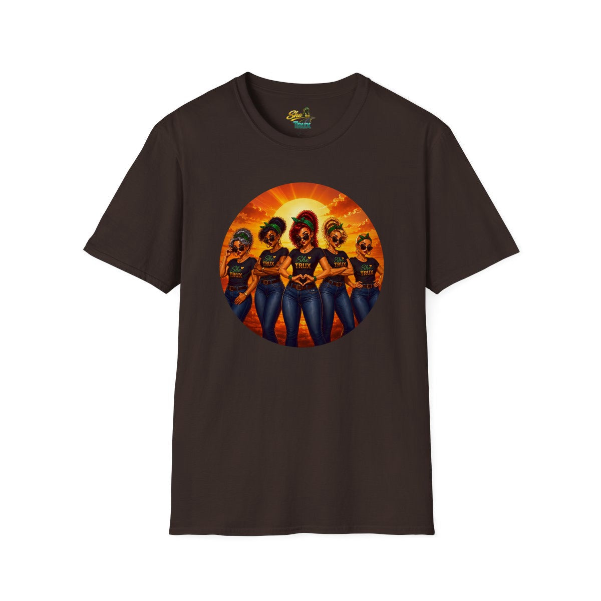 SheTrux Women Sunset - T-Shirt - Multiple Colors