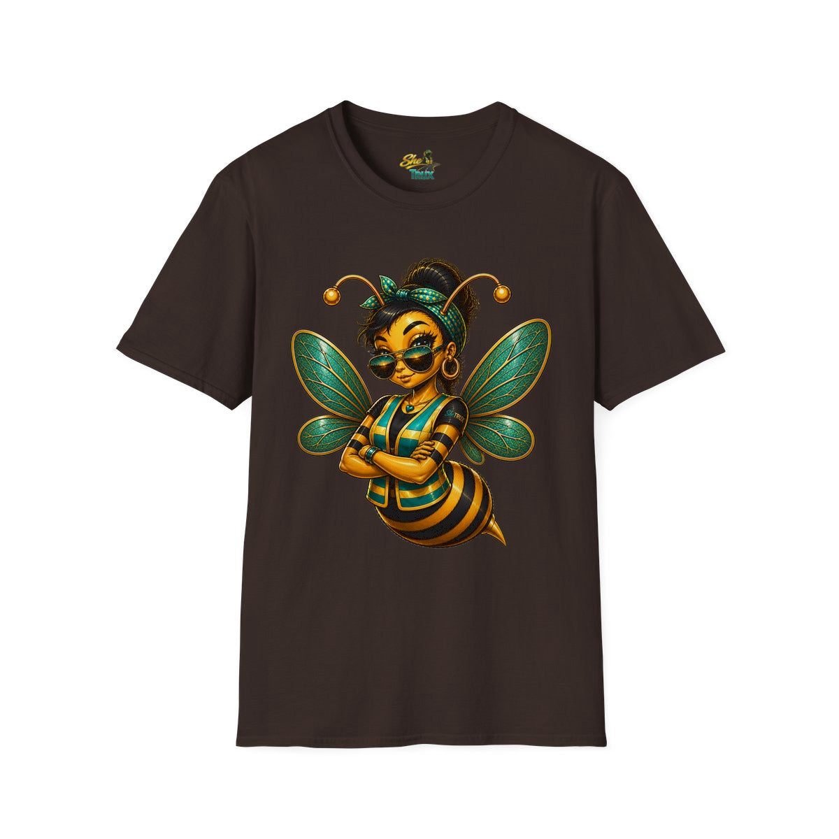 SheTrux Bee Black - T-Shirt - Multiple Colors