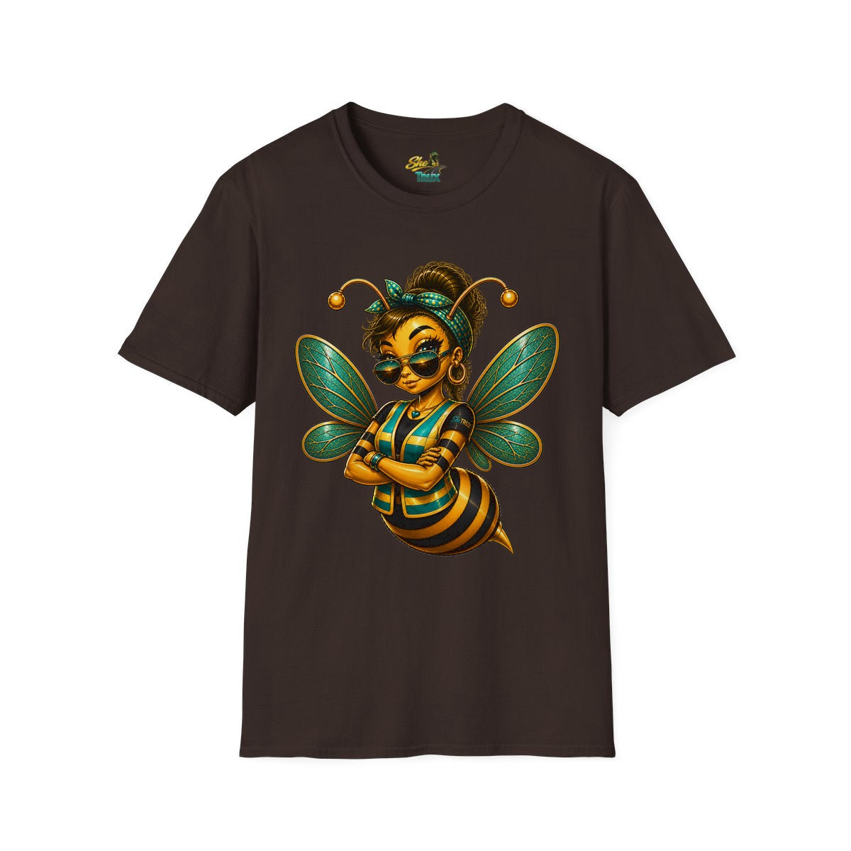 SheTrux Bee Brown - T-Shirt - Multiple Colors