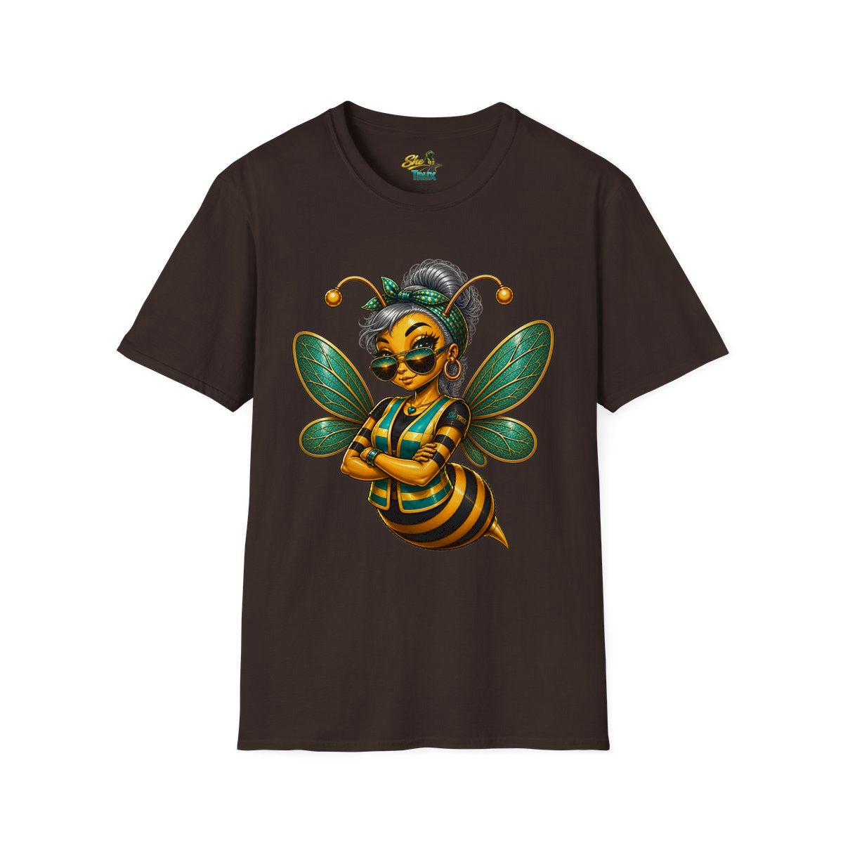 SheTrux Bee Gray - T-Shirt - Multiple Colors