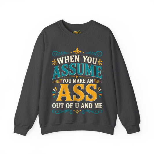 Assume - Sweatshirt - Multiple Colors