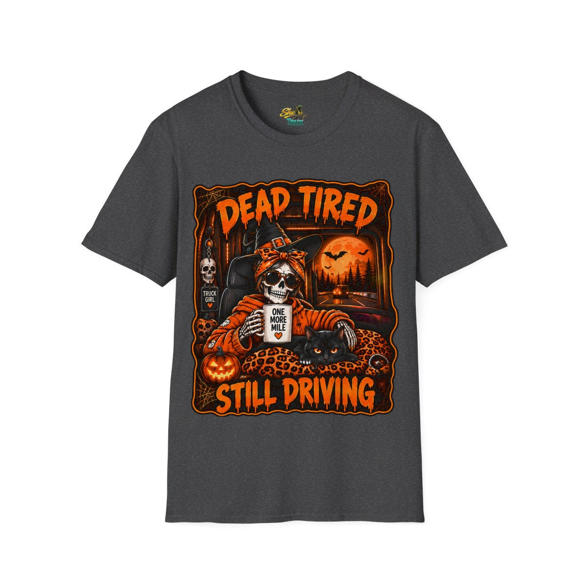 Halloween - Dead Tired, Still Driving - T-Shirt - Multiple Colors