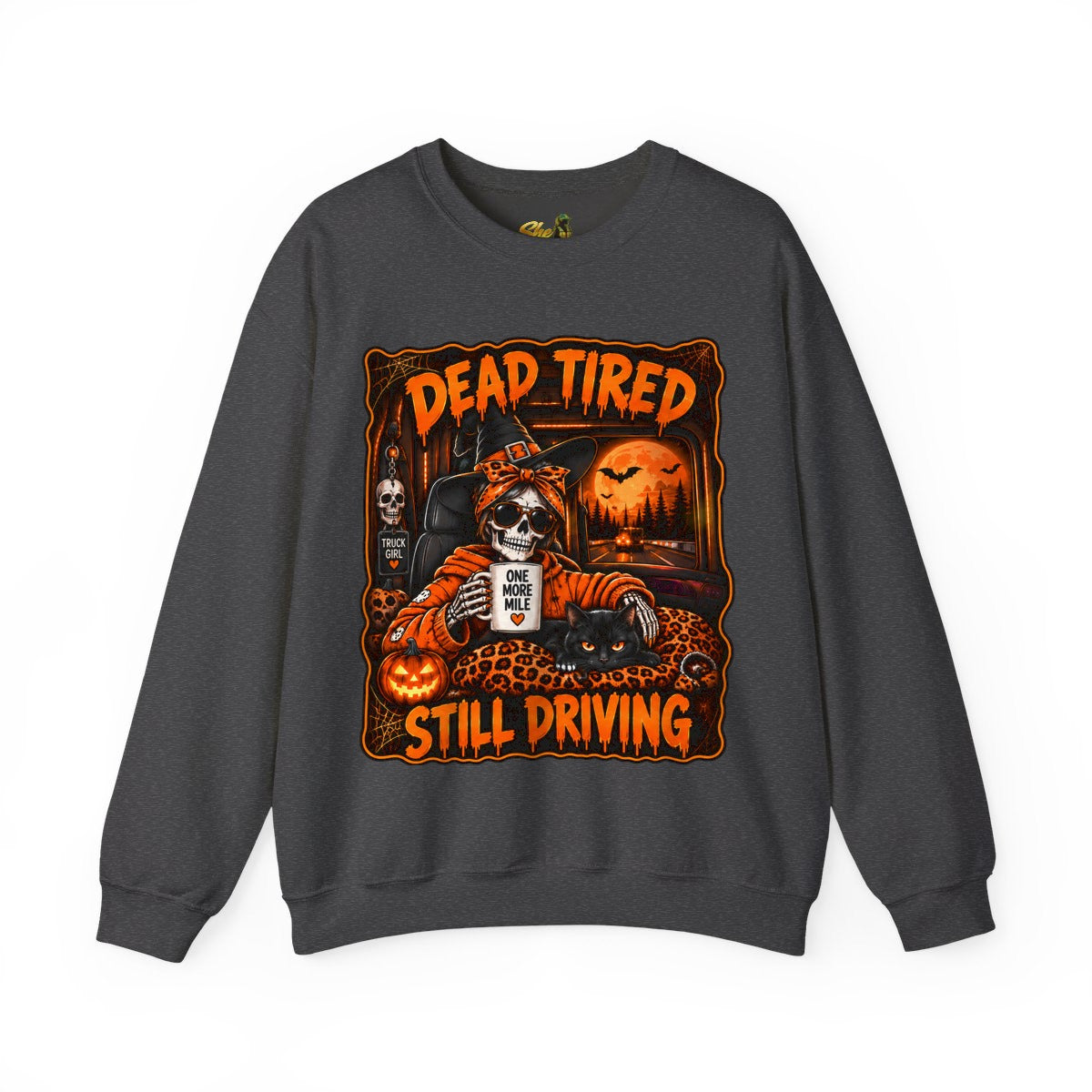 Halloween - Dead Tired, Still Driving - Sweatshirt - Multiple Colors