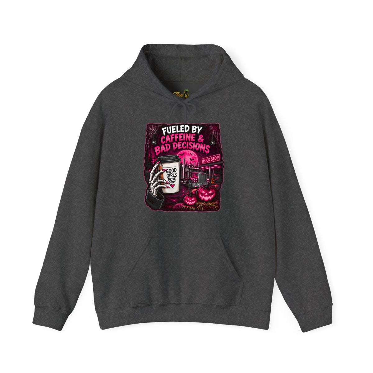 Halloween - Fueled By Caffeine and Bad Decisions - Hoodie - Multiple Colors