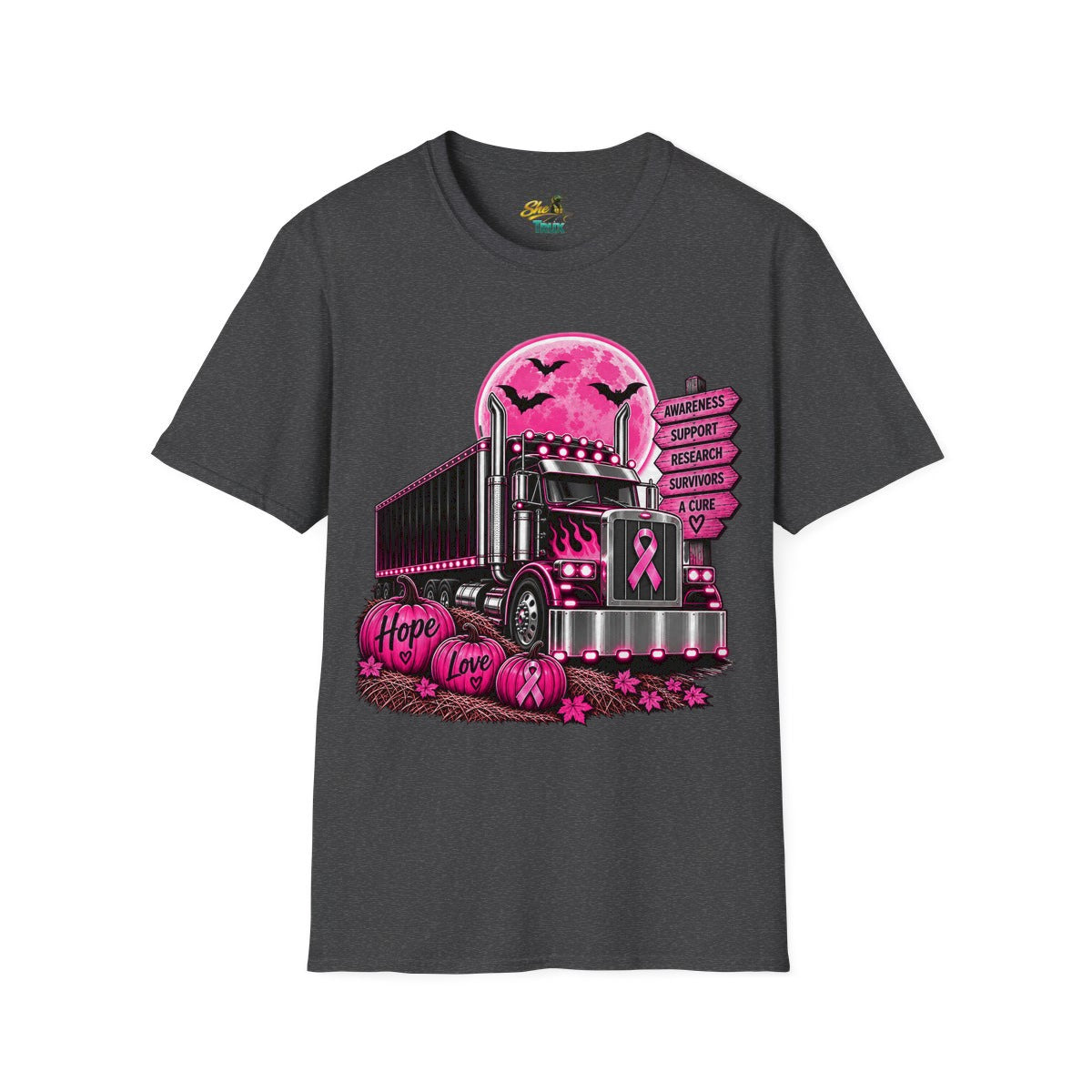 Halloween - Hope, Love, Awareness - T-Shirt - Multiple Colors