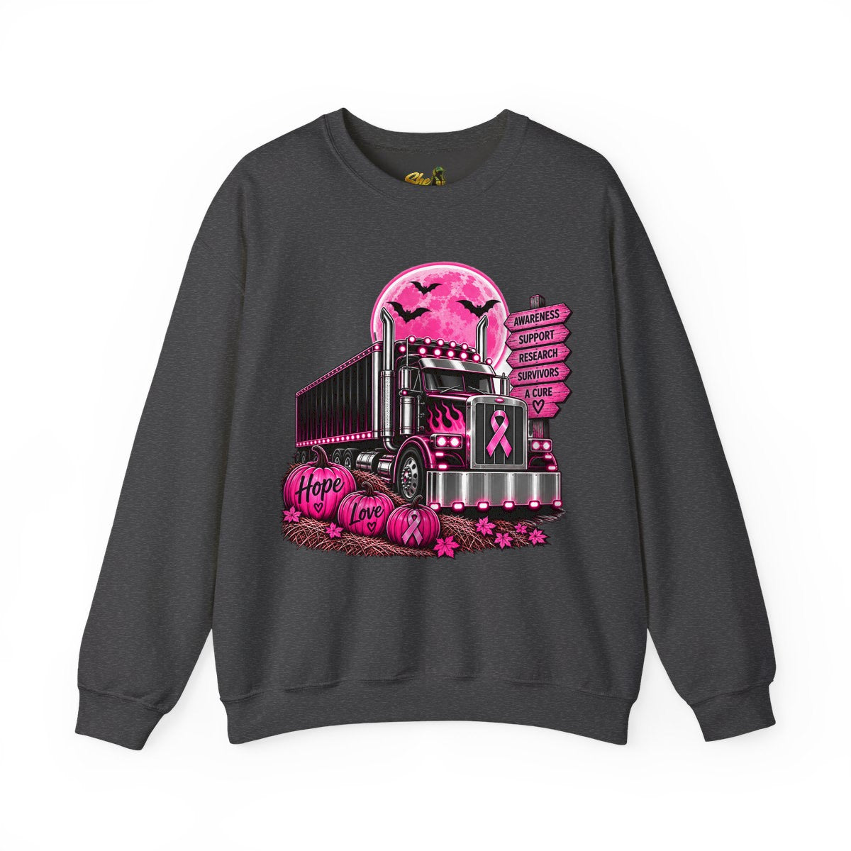 Halloween - Hope, Love, Awareness - Sweatshirt - Multiple Colors