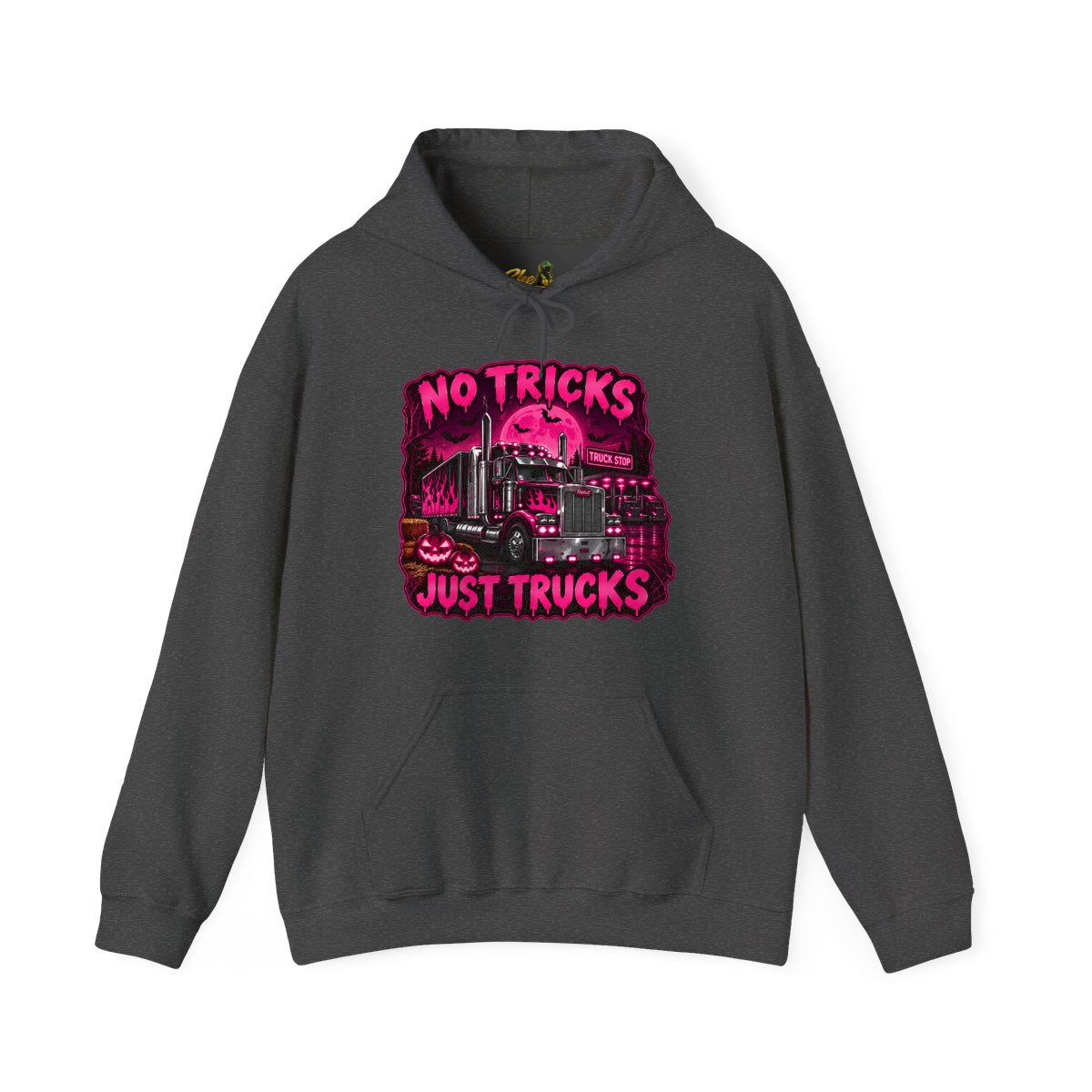 Halloween - No Tricks Just Trucks - Hoodie - Multiple Colors