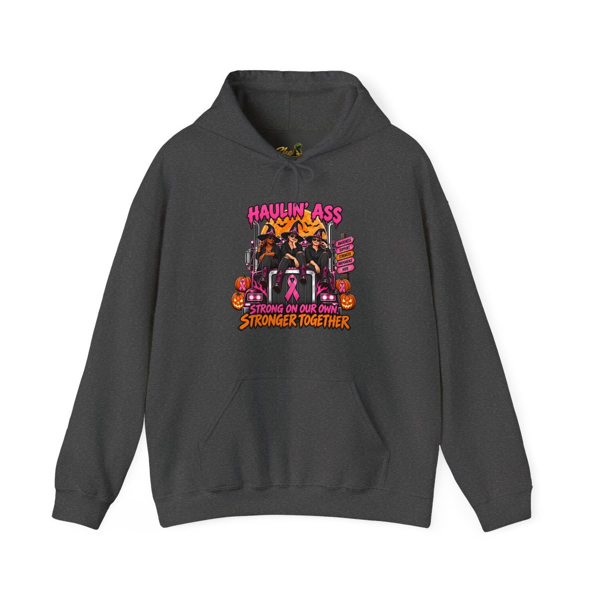 Halloween - Haulin' Ass, Stronger Together - Hoodie - Multiple Colors