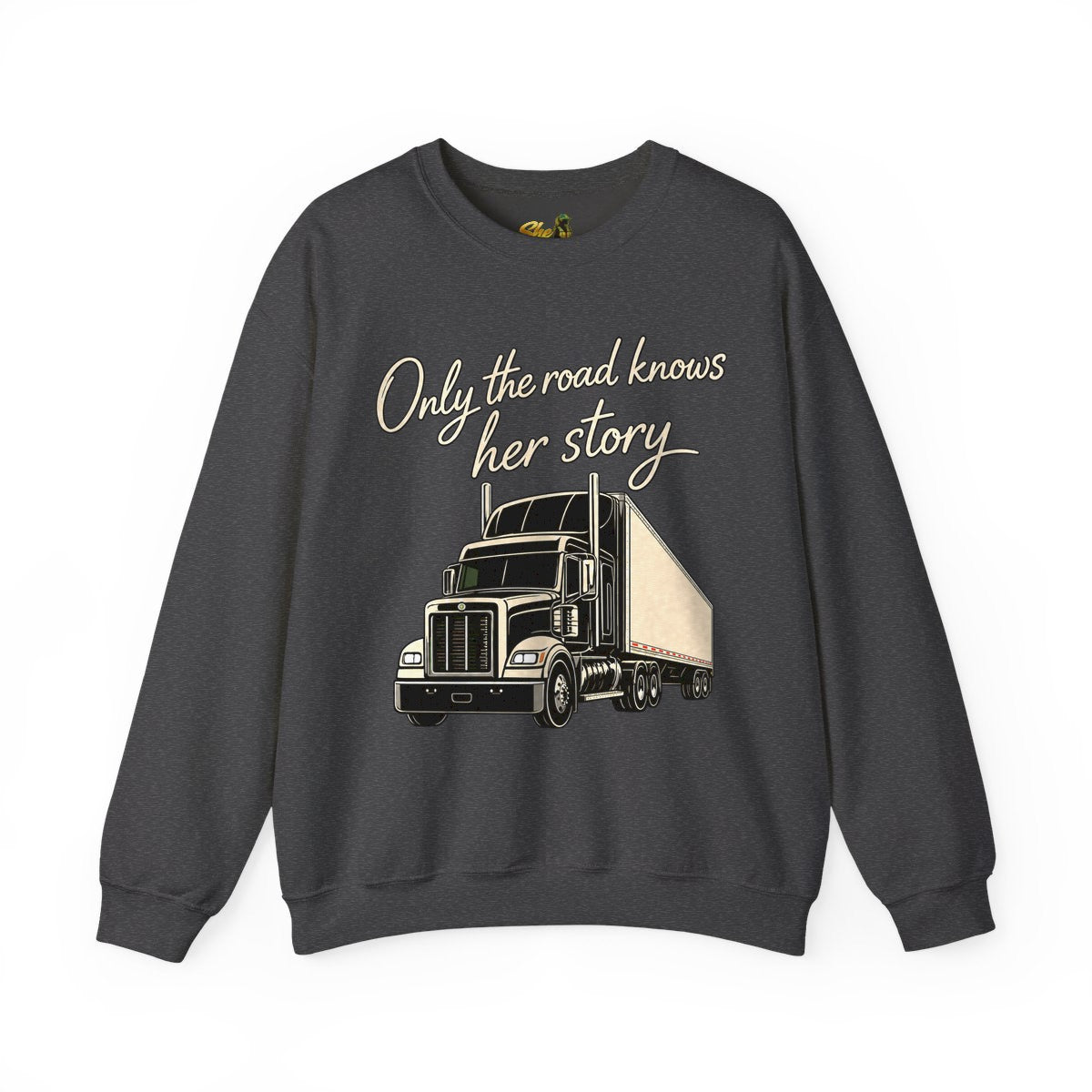 Only The Road Knows Her Story - Sweatshirt - Multiple Colors