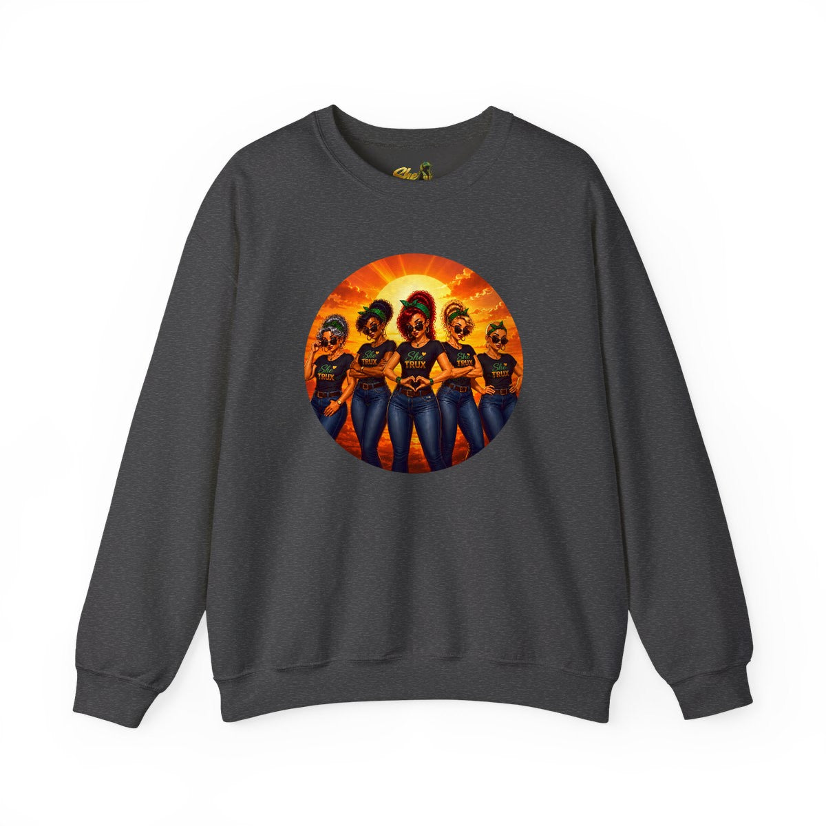 SheTrux Women Sunset - Sweatshirt - Multiple Colors