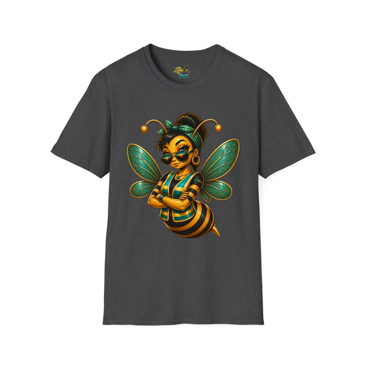 SheTrux Bee Black - T-Shirt - Multiple Colors