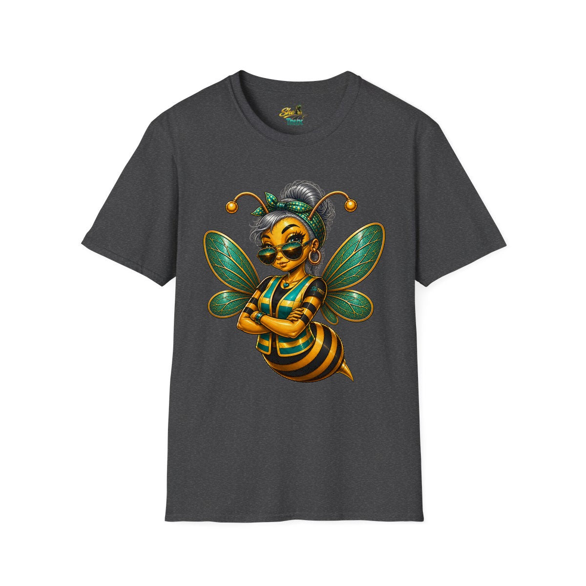 SheTrux Bee Gray - T-Shirt - Multiple Colors
