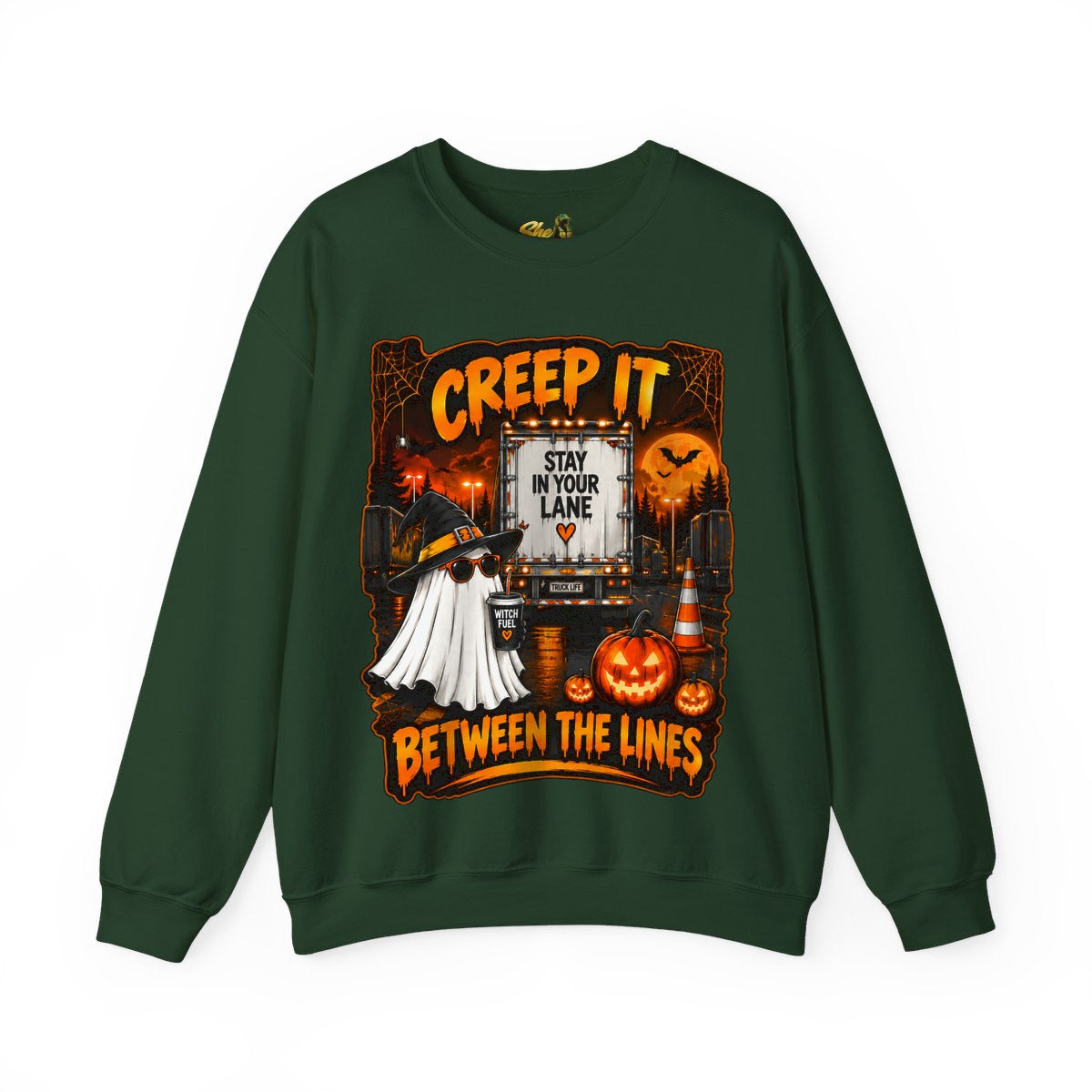 Halloween - Creep It Between The Lines - Sweatshirt - Multiple Colors