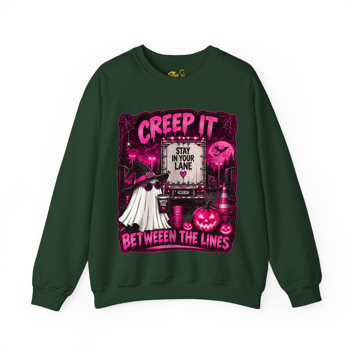 Halloween - Creep It Between The Lines - Sweatshirt - Multiple Colors