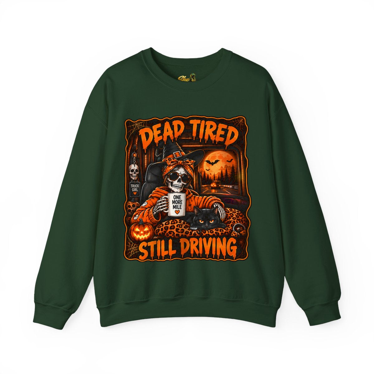 Halloween - Dead Tired, Still Driving - Sweatshirt - Multiple Colors