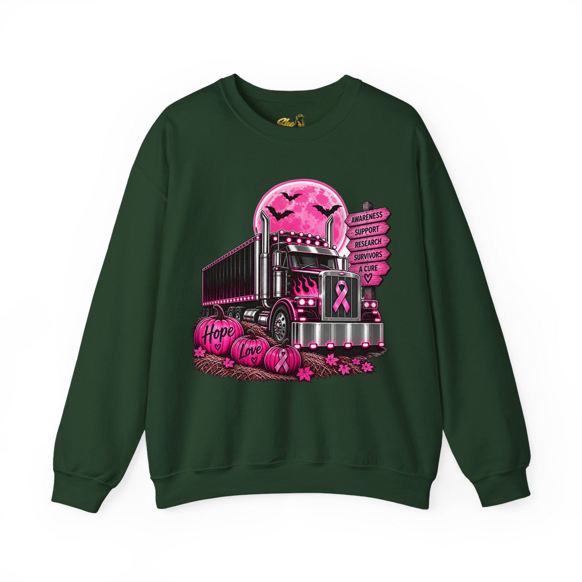 Halloween - Hope, Love, Awareness - Sweatshirt - Multiple Colors